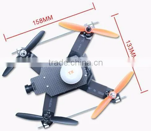 L160-1 160mm FPV Quadcopter Kit Carbon Frame with 2.4G Remote Control 5.8G Transmitter Camera RTF Racing Drones