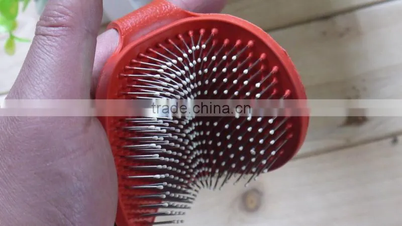 Rubber Dog Pin Brush