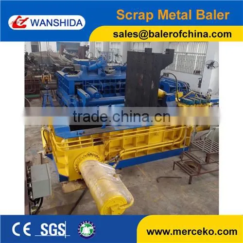 Hydraulic Scrap Metal Bailing Press Baler Equipment Machine