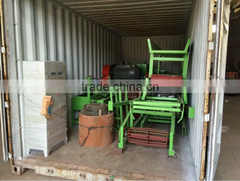 coconut shell and oil palm efb shredder KJDS316D 55KW exported to Indonesia