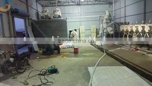 free train full automatic yam starch making machinery