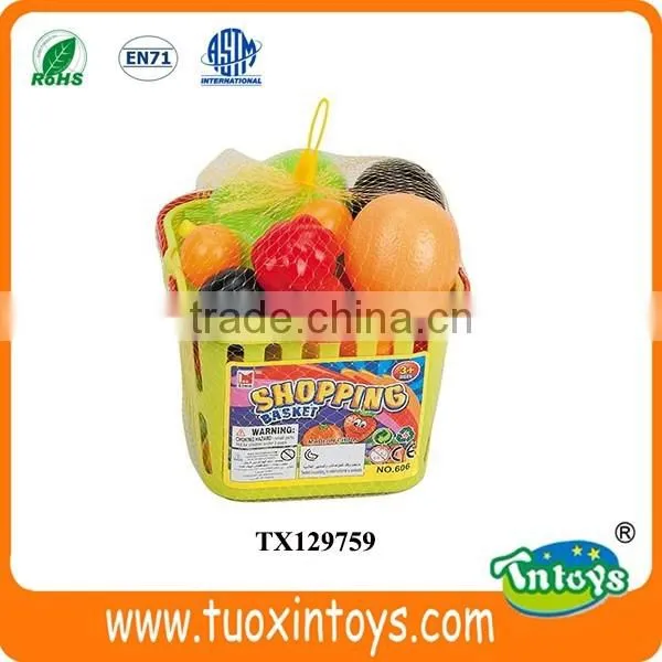 cutting soft plastic toys fruits and vegetables