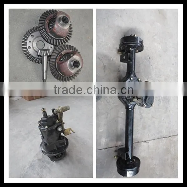China manufacture rear axle with mechanical brake