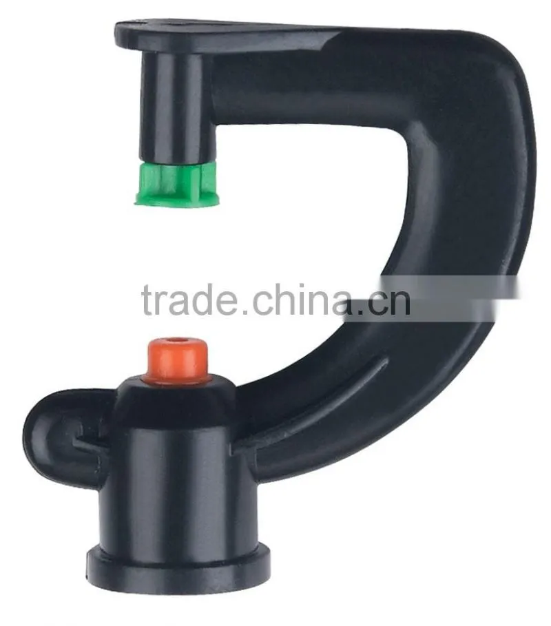 Garden Sprinkler Head Plastic Refraction Spray Nozzle Micro Sprinkler