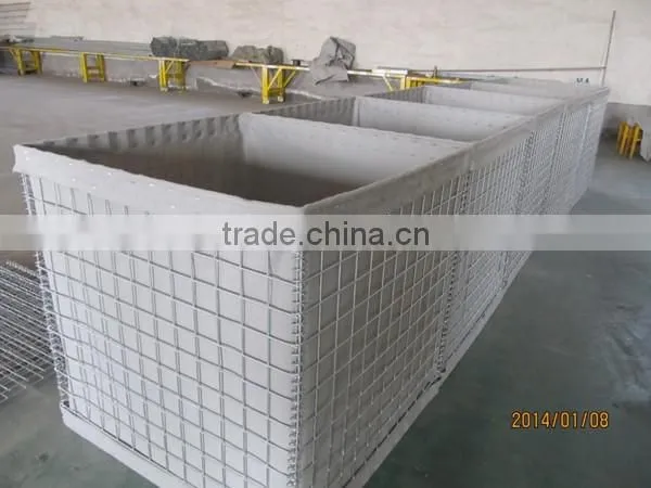 2016 the hot sales Galvanized Mil1 Hesco barrier wall