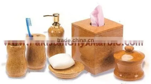 UNIQUE MARBLE BATHROOM ACCESSORIES