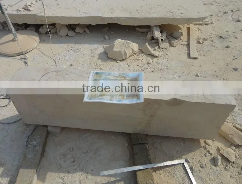 Yellow Decorative Marble Arch Carving Door Frame