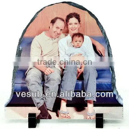 Sublimation Rock Slate Photo Frame