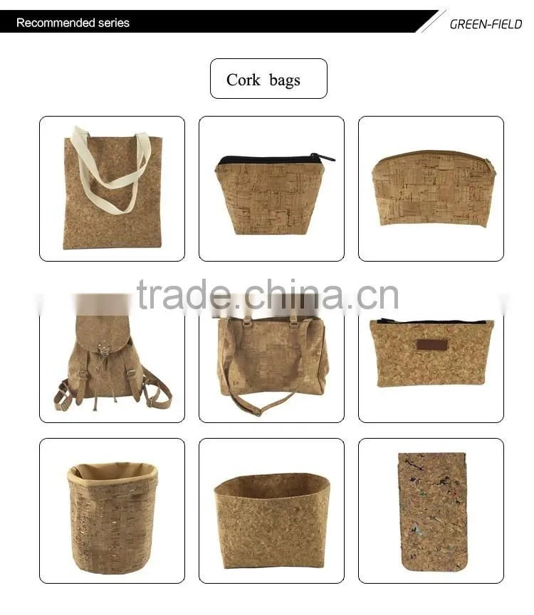 Eco-friendly cork storage bag household cork storage bag