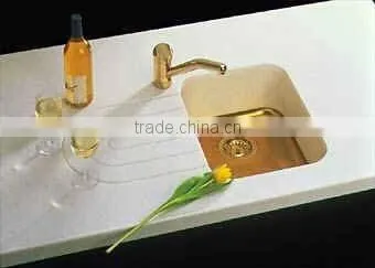 Top quality Hi Macs acrylic solid surface kitchen worktop