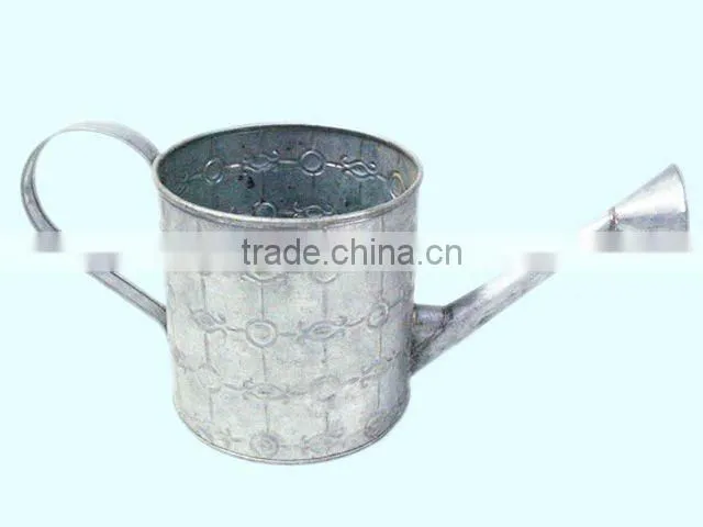 Antique Watering Cans, Heart Design Made of Metal Iron.