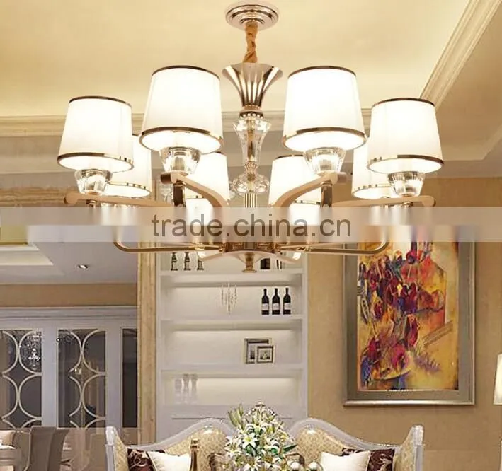 M962 Momoda luxury simple Crystal contemporary living room bedroom lighting chandelier pendant lamp