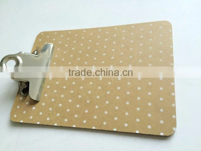 Mini printing butterfly clipboard for school and office use