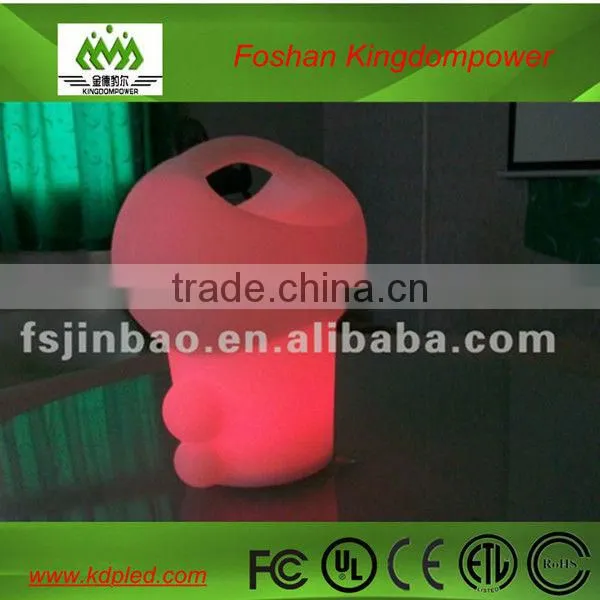 16 colors Indoor plastic illuminated decorative event light