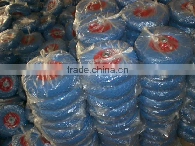 flat free tire 4.00-8 pu wheel