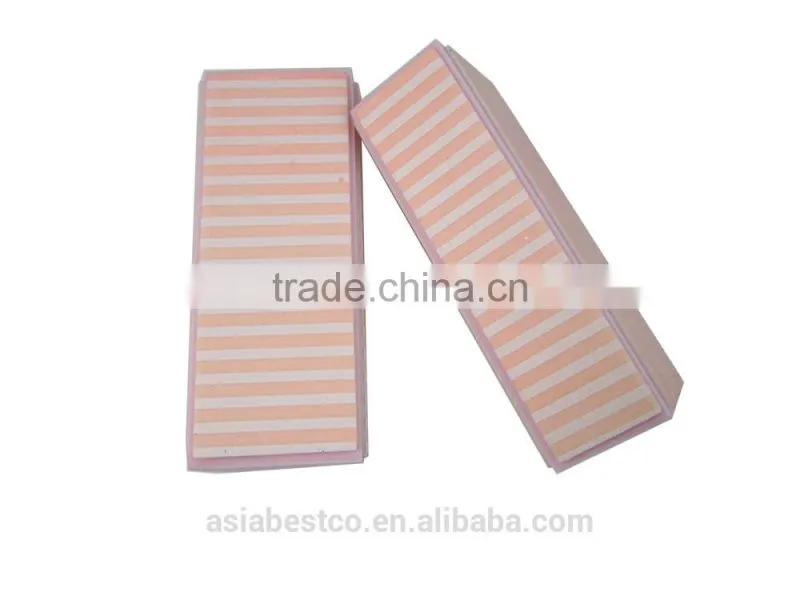 Girls Beauty Tool EVA Three-sided Nail File