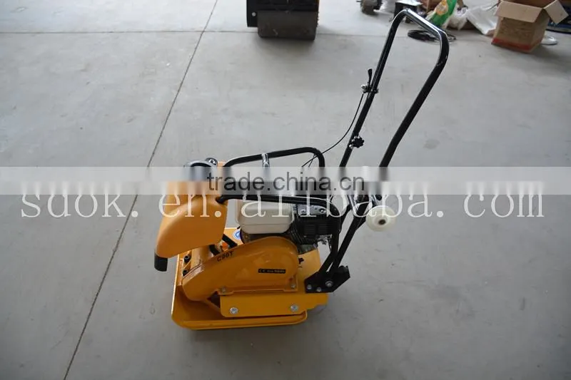 Gardening plate compactor,gasoline engine vibrating plate compactor,vibrating soil plate compactor
