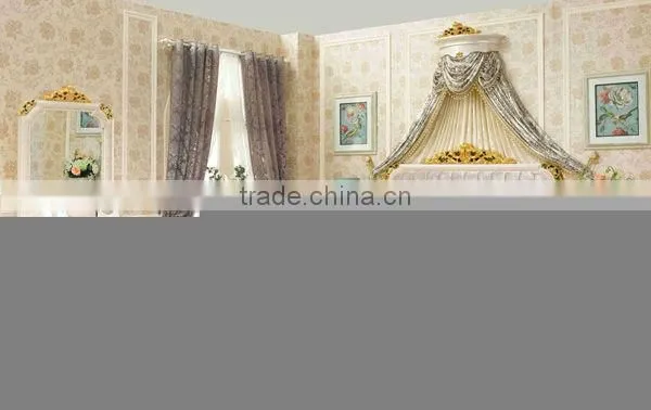 white color wood European design bedroom furniture