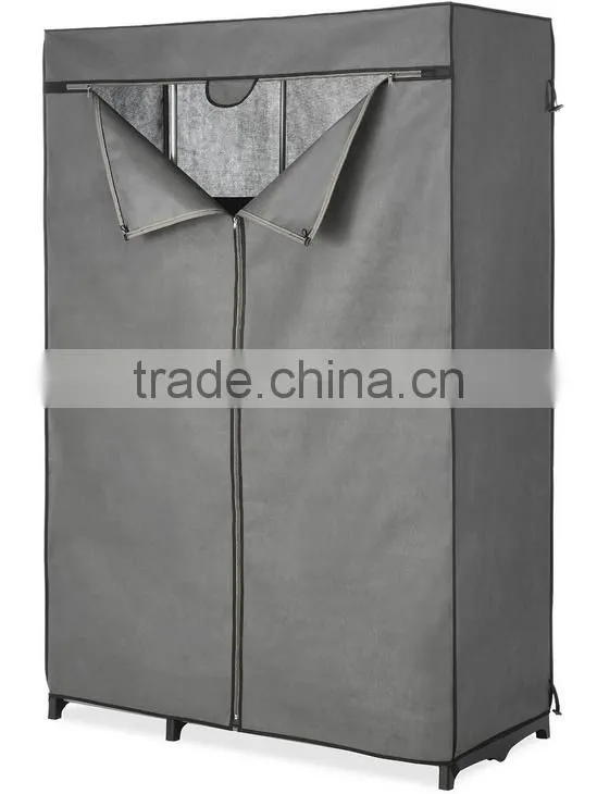 2017 good qulaity Non-Woven fabric Portable Clothes /Storage/ Closet/ folding clothes cabinet
