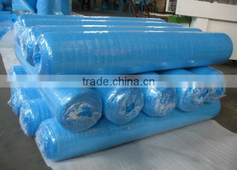 hot sale plastic stretch film blue