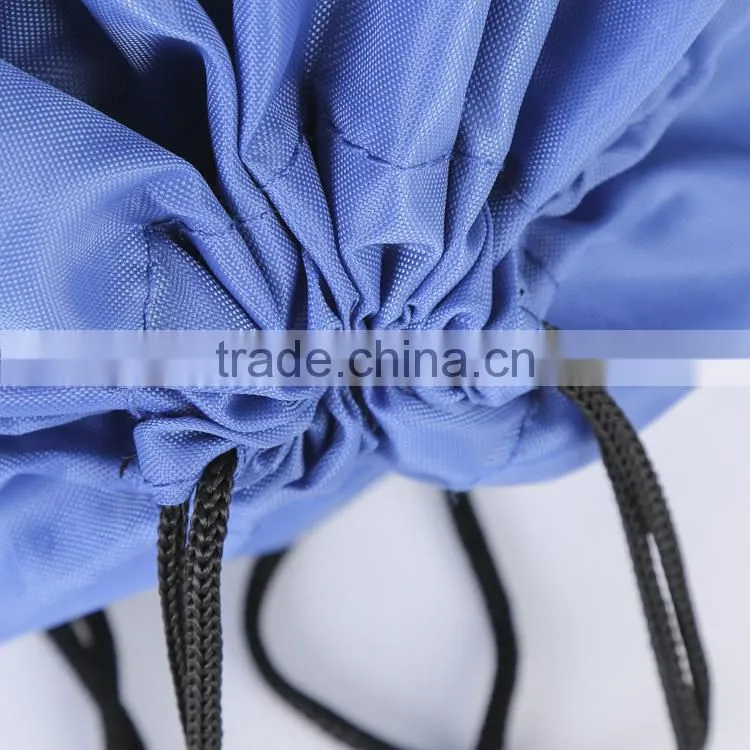 Gymsack Drawstring Gym Bag with Pockets for Outdoor Storage(TM-CDR-230)