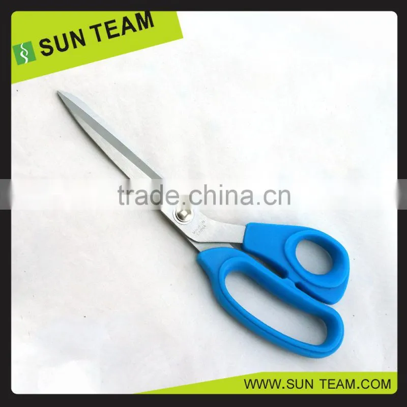 SC169 Blue pp handle 9" 2.5mm professional tailor sewing scissors