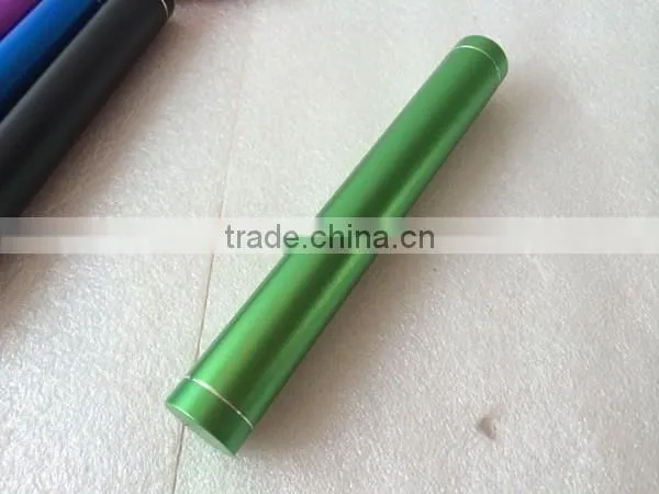 Wholesale 3600mAh Mini Aluminum Round Tube Power Bank Charger