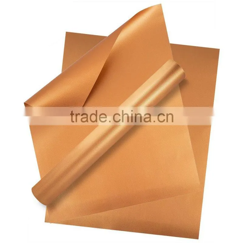 PTFE Coated Non-stick BBQ Sheet Mat Copper Grill Mat
