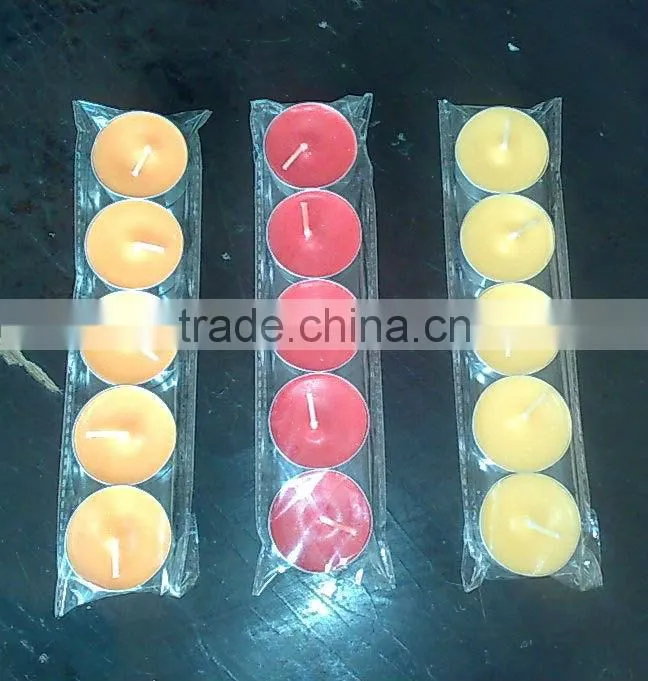 color tea light candle wholesale