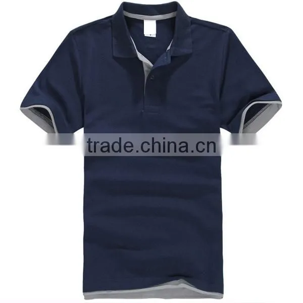 New men's polo shirt cheap men's cotton polyester Polo shirt short-sleeved shirt