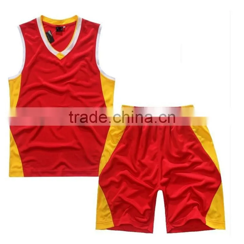 cheap basketball uniform with grade original quality