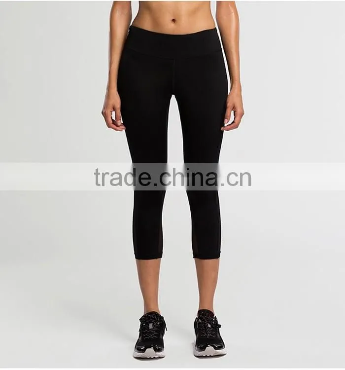 Fashion womens sports pants elastic yogo fintess Gym leggings