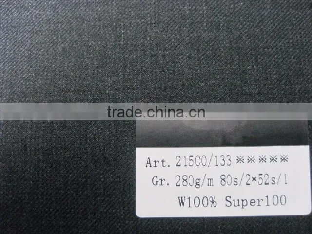 Garment use Elastane australian merino wool fabric
