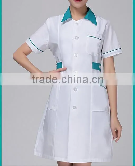 new design custom quality hospital doctor's uniform UFM1604
