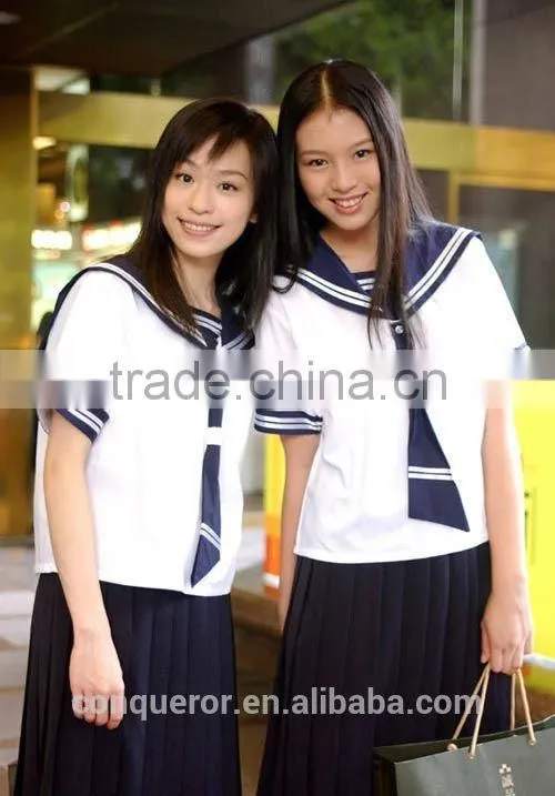 new design middle school uniform made by factory