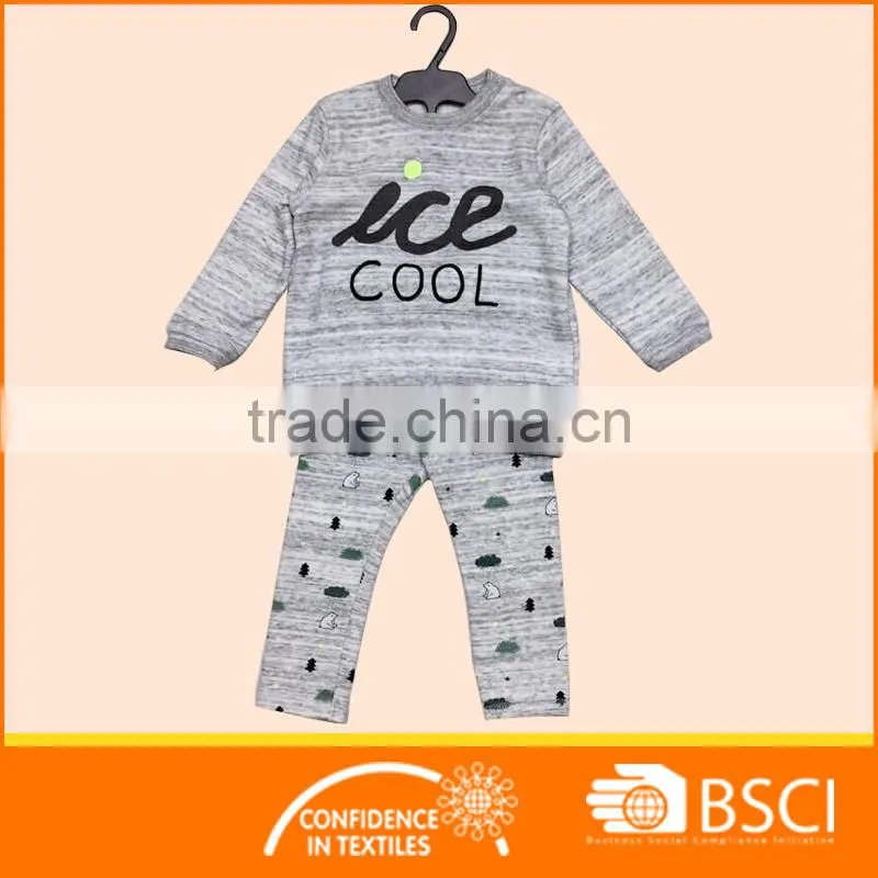 Spun Velvet Melange Boy Clothing Apparel Set