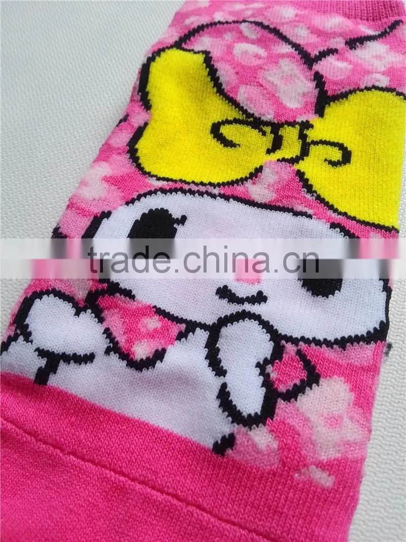 cartoon tube sock/custom printed cotton children tube socks