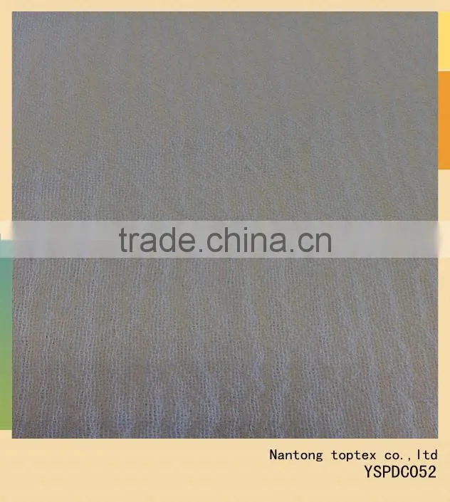 cotton Gauze crepe fabric