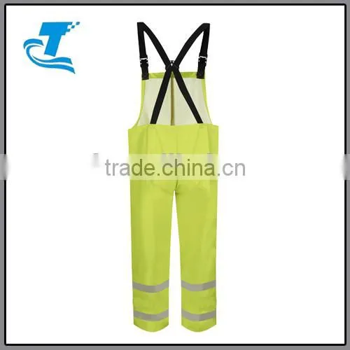 High Visibility Work Bib Pants Safety Wear