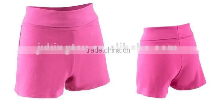 Wholesale sports shorts women sexy beach wear blank cotton shorts