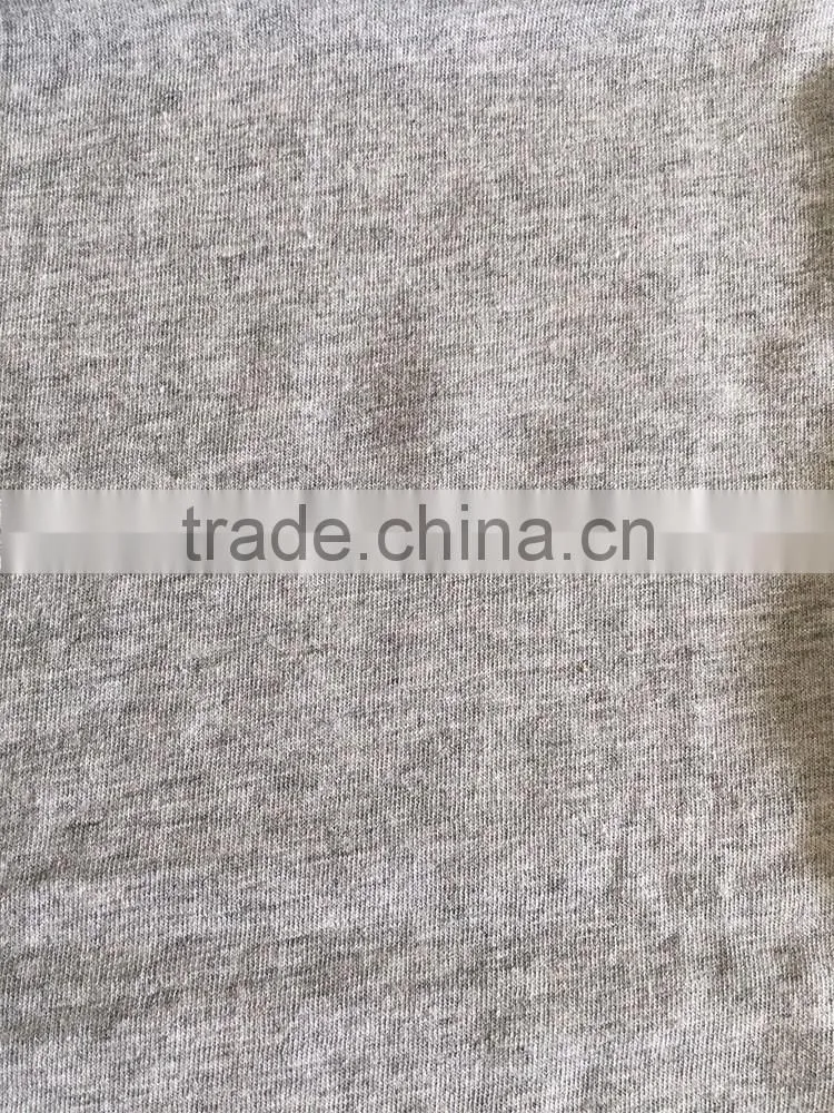 2017 New arrival Gots Certification Organic Cotton Spandex Single Jersey Fabric