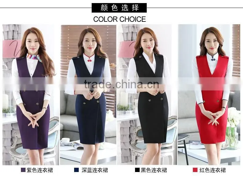 female hotel uniform office uniforms designs for women ladies dresses