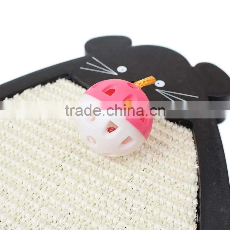 cat scratcher cardboard jump board pet funny toy with nice packing