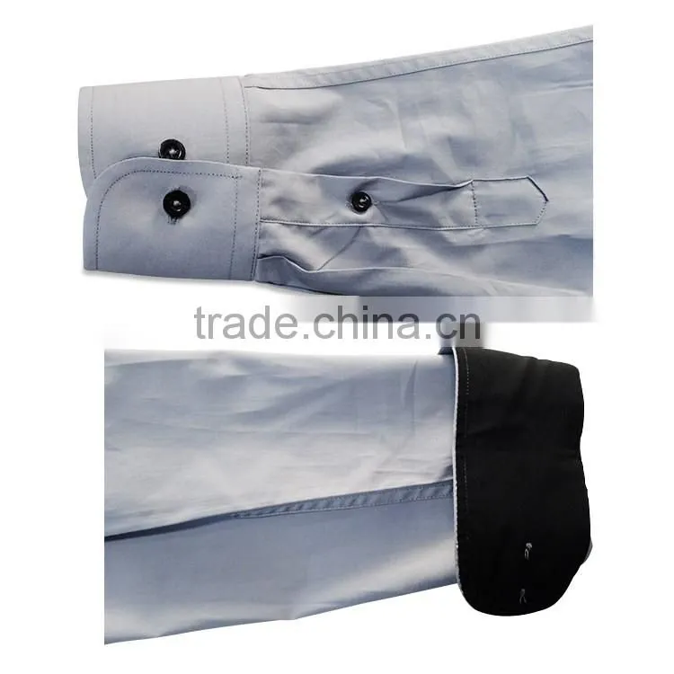 New style shirt high collar design for men fashion clothing