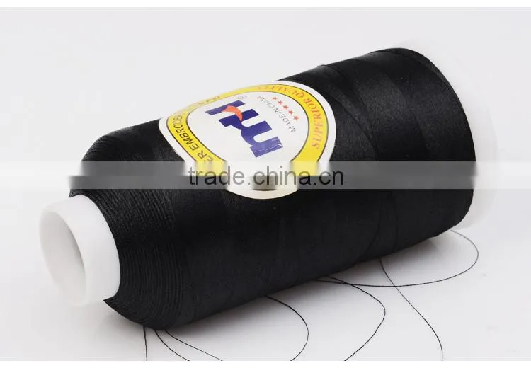 120D/2 100% Polyester embroidery thread from China manufacturer
