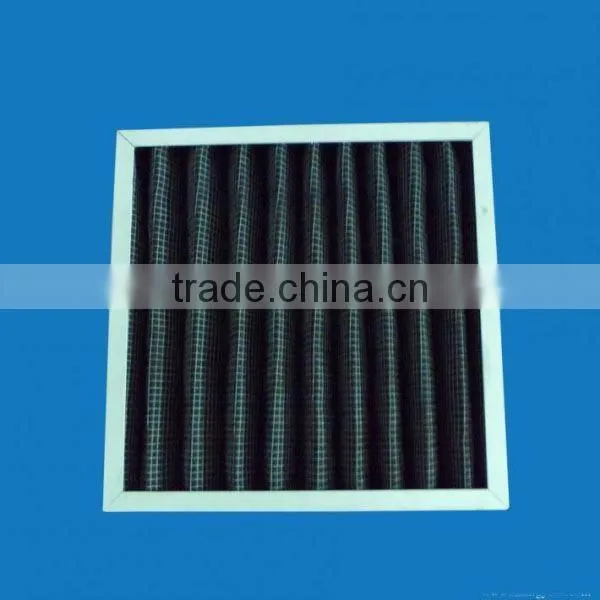 For Chemical industry; Hospital application Odor removal filtration panel g3(EN779) carbon hepa air filter