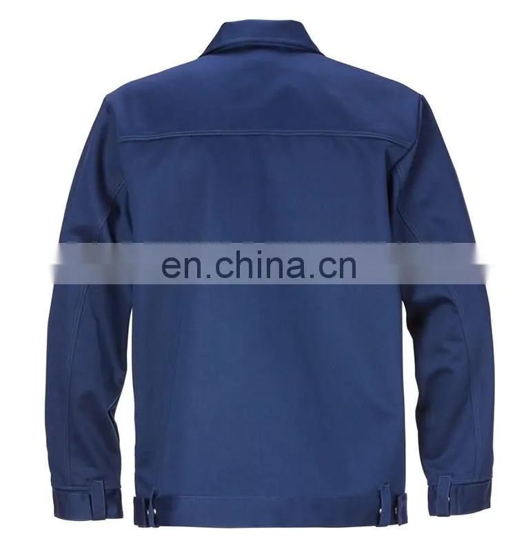 Cheap Us Navy Blue 100% cotton workwear work engineer jacket