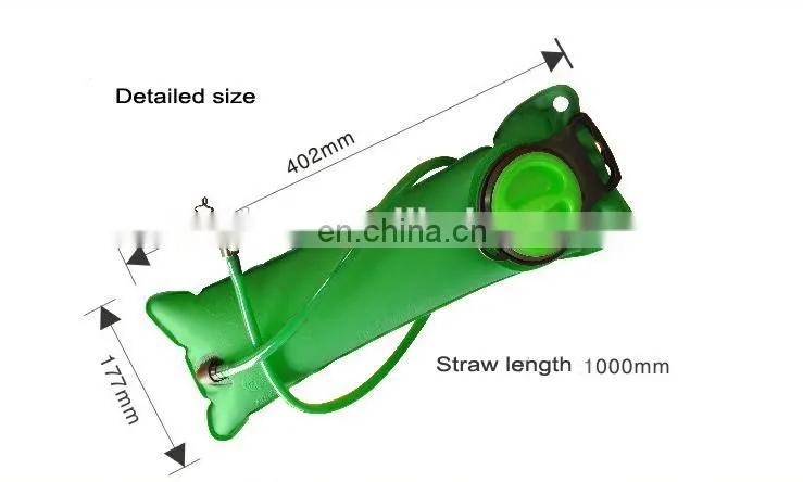 High quality plush hot water bag hydration bladder with good price
