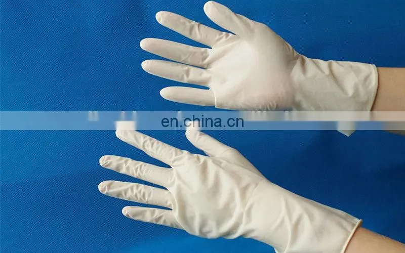 Non-sterile powder free disposable nitrile glove/sterile latex free surgical gloves