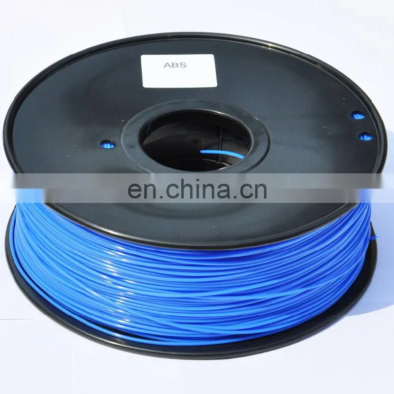 1.75mm 3mm white, balck, blue, yellow, red, orange, silver, grey, purple, transparent 3D printer abs filament